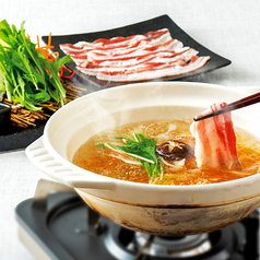 黒豚の「あごだし」しゃぶしゃぶ　1人前
