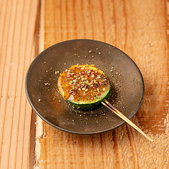 ズッキーニ×山椒味噌