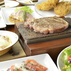 静岡産銘柄豚 LYB豚使用 東京豚バザールのコース写真