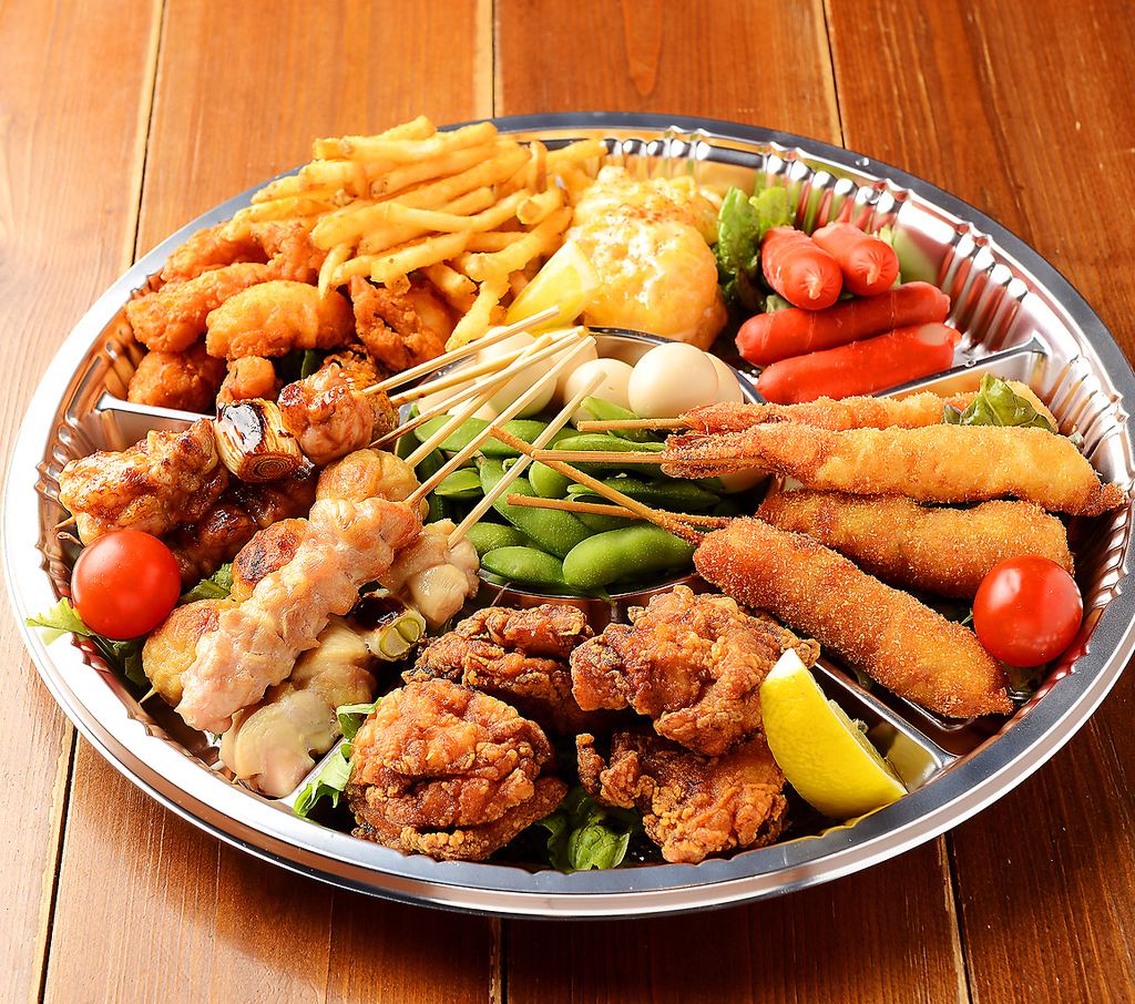 オードブル￥4,000～　※要予約