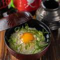 料理メニュー写真&nbsp;だし汁卵かけごはん（土佐ジロー卵）