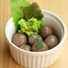 うずらの赤ワイン煮込み