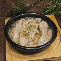 せせりのアヒージョ