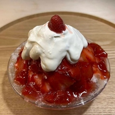 【かき氷】桃・シャインマスカット・マンゴー・いちご・抹茶