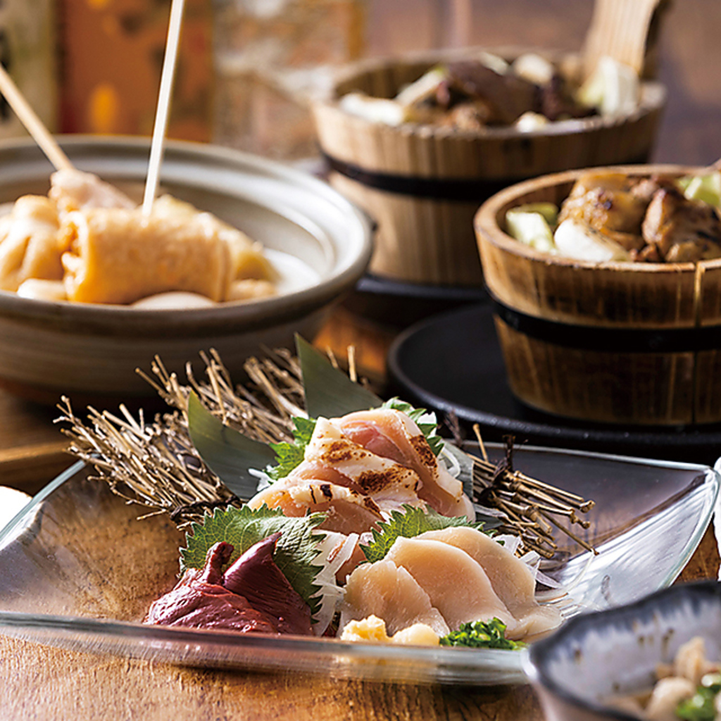 八王子 肉 宴会 完全個室 飲み放題 貸切 日本酒 接待 おでん 鶏料理 忘年会 新年会 歓送迎会 女子会