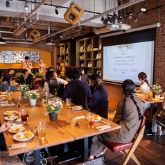 大人数で集まりたい！そんな時は当店におまかせ◎着席60名、立食100名までOKの広々とした店内を、自由に使える貸切でご利用いただけます！マイクやプロジェクターなどの無料貸し出しも完備しており、どんなイベントにも対応可能！皆でワイワイ盛り上がる、とっておきの時間を満喫してくださいね☆