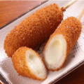 料理メニュー写真&nbsp;チーズホットドッグ 1個