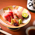 料理メニュー写真 造り　3点　1人前