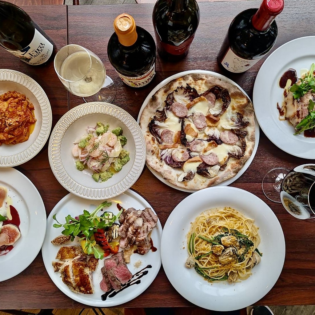 現代に合わせた創作イタリアンはアラカルトも充実☆日本酒、焼酎もおすすめ逸品としてご用意☆