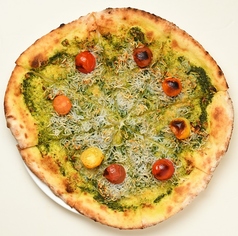 【テイクアウト】常磐しらすのジェノベーゼピザ