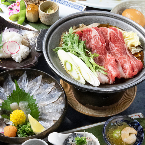 福山で味わう旬の鮮魚。上質な和の空間と心尽くしのおもてなしで、至福のひとときを。