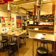 こぢんまりとコンパクトだからこそ来店しやすい焼肉屋