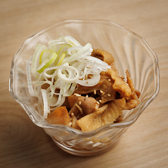 鶏皮柚子胡椒ぽん酢