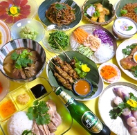 本場さながらのアジア料理を幅広くご提供してます。