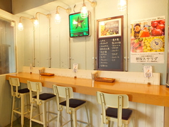 綺麗なお席となっております。