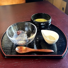 水晶きなこお抹茶セット