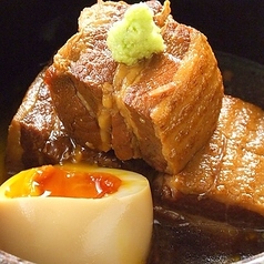 糸島産!豚の角煮 半熟玉子添え