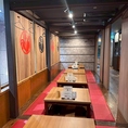 団体は最大30名様までお愉しみいただけます★40名様以上のご予約で店内貸切も可能です♪