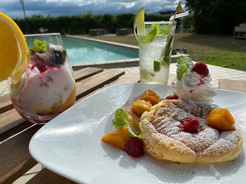 こだわりのスイーツが楽しめるカフェ