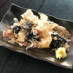 秋茄子の素揚げ～生姜醤油～