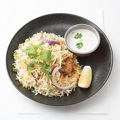 ベジタブルビリヤニ (ライタ付)