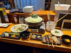 炭焼き BAR 卯虎 しげとらのコース写真