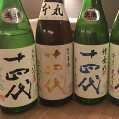 日本酒 みずとりのコース写真