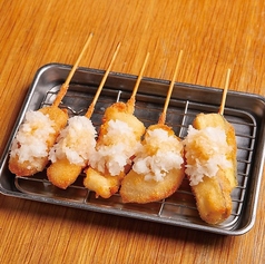 串カツおろし 5種盛り