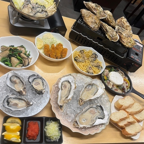 春日井で牡蠣を食べるならぐんぱち！年中生牡蠣食べれます☆