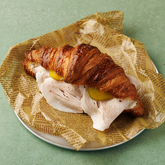 ジャンボンブランとオニオンのクロワッサン
