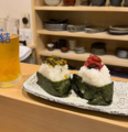 料理メニュー写真&nbsp;おにぎり(塩、梅、昆布、高菜)