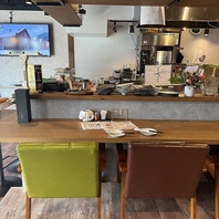 大画面テレビ完備!!