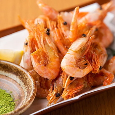 甘海老の唐揚げ