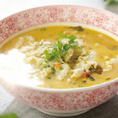 酸っぱい漬け高菜と魚の辛煮