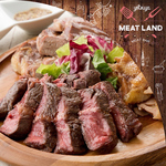 ★話題の肉バル店『MEAT LAND』が四ツ谷に登場★3h飲み放題付コースは3,000円～♪