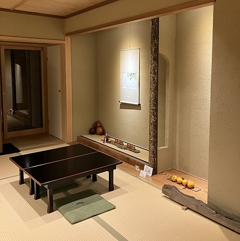 カフェで日本茶体験もできます。