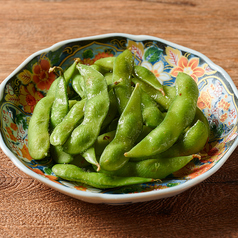 釜茹で枝豆