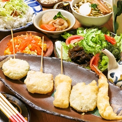 あぐー豚しゃぶと沖縄家庭料理 琉球市場 やちむんのコース写真