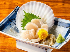 活帆立刺し