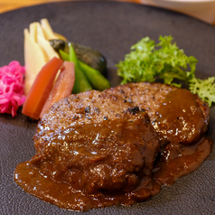 神戸牛ハンバーグセットW(ダブル)