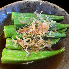茹でオクラ