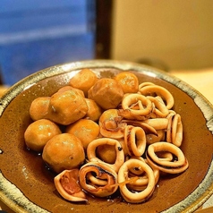 日替わりおばんざい(いかと里芋の煮っころがし)