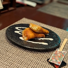 キャベツとベーコンのチーズガレット風