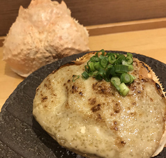 カニ身の蟹味噌焼き