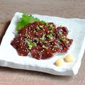 料理メニュー写真&nbsp;馬レバ刺し