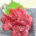 料理メニュー写真&nbsp;馬の赤身刺し