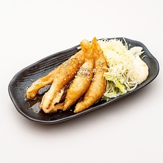 鶏皮餃子 3本