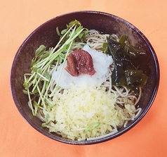 梅おろし蕎麦