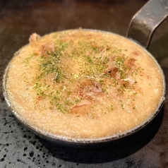 豆腐鉄板長芋焼き