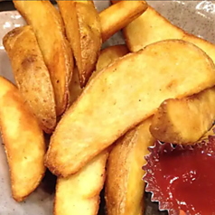 皮付きフライドポテト/オリジナルコロッケ